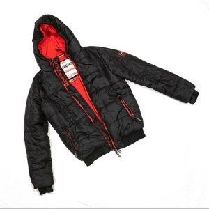Superdry Winter Down Puffer (Navy - Large)